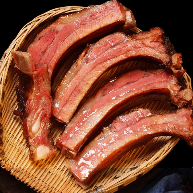 有清腊百香（吕书记）传统工艺熏腊排骨+烟熏+美味