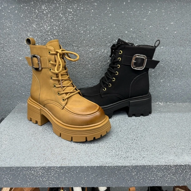 【新疆包邮】2024年新款时尚秋冬新款增高小个子时尚短靴舒适靴子女