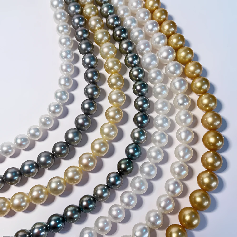 【根据主播提示下单】真珍珠项链手链戒指耳钉首饰DIY简约彩色时尚