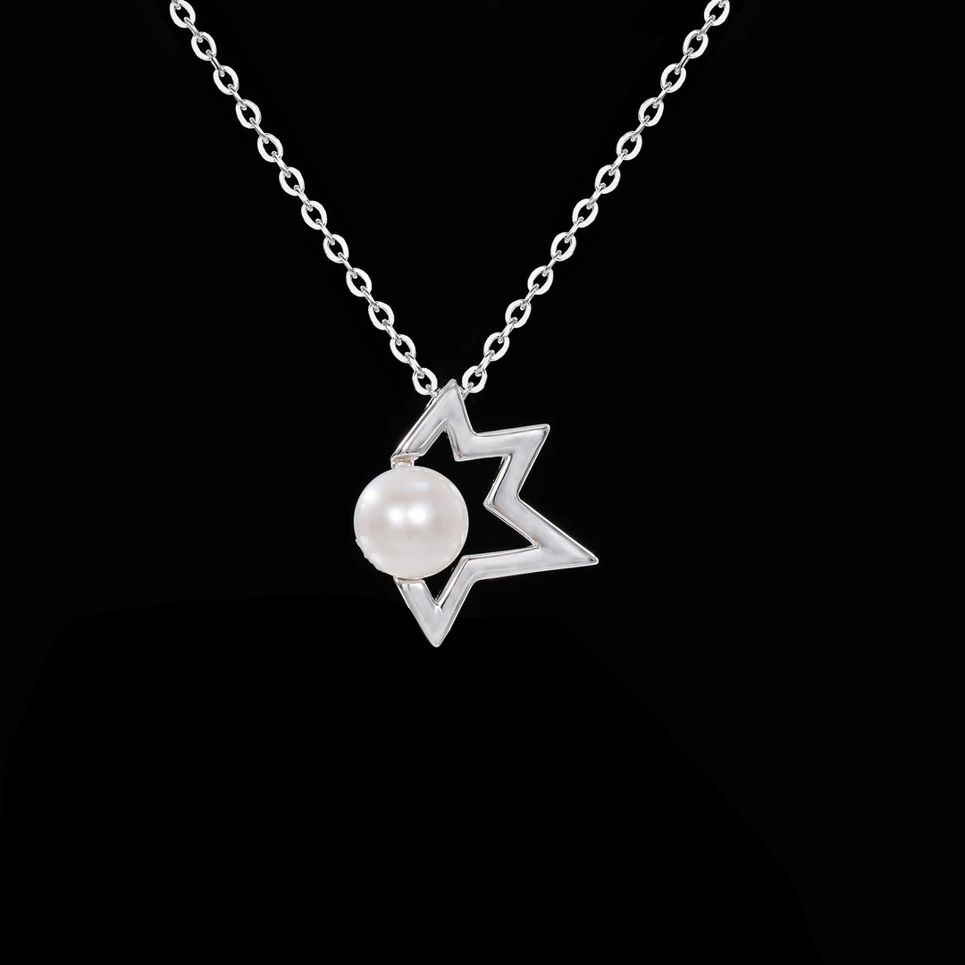 坠链均925银合成锆石 木木（SY3801）YD-8901B 45厘米项链