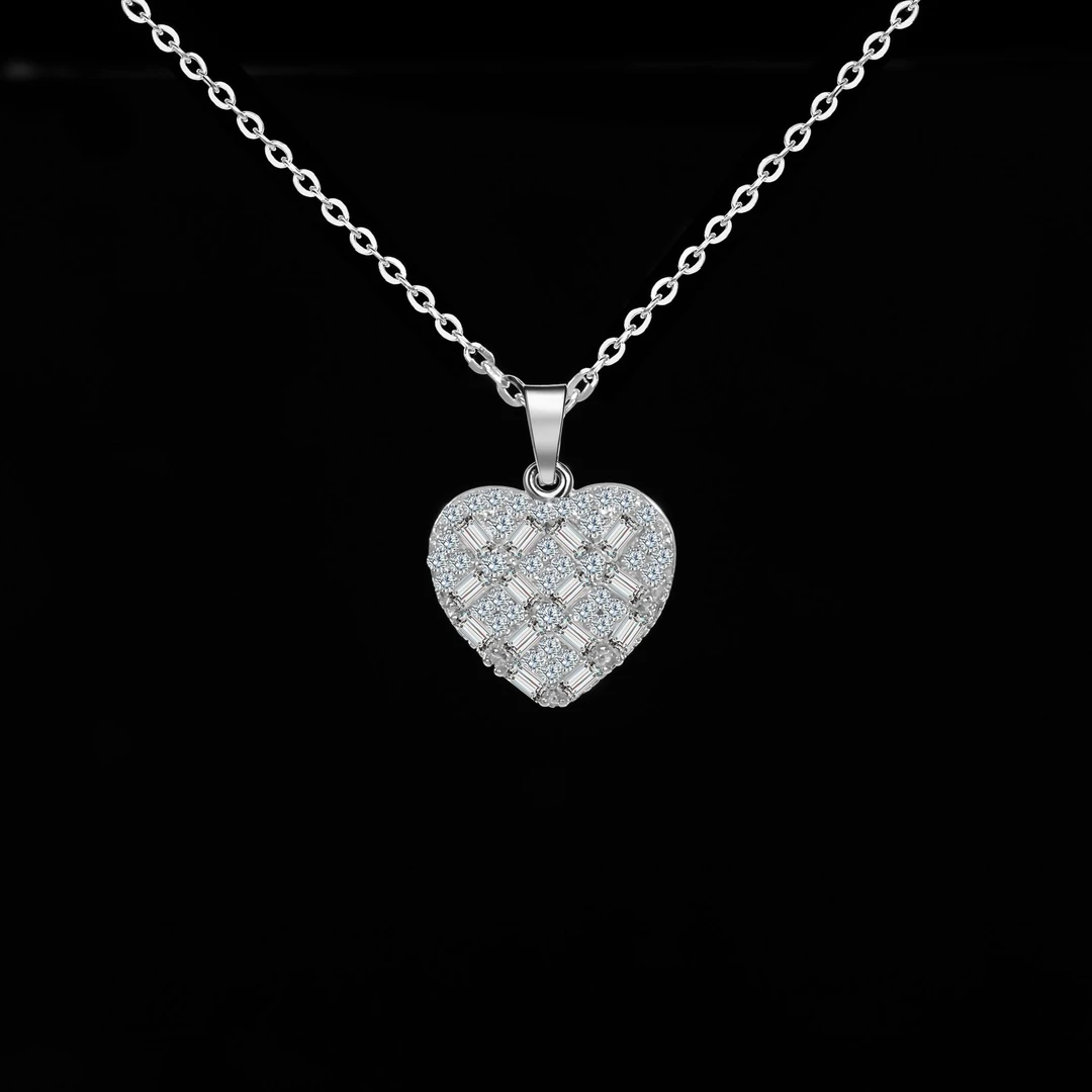 坠链均925银合成锆石 ——木木（SY4056）YD-5037B项链45厘米