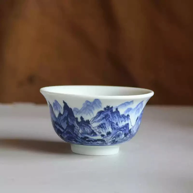 兰千里江山压手杯 @A124