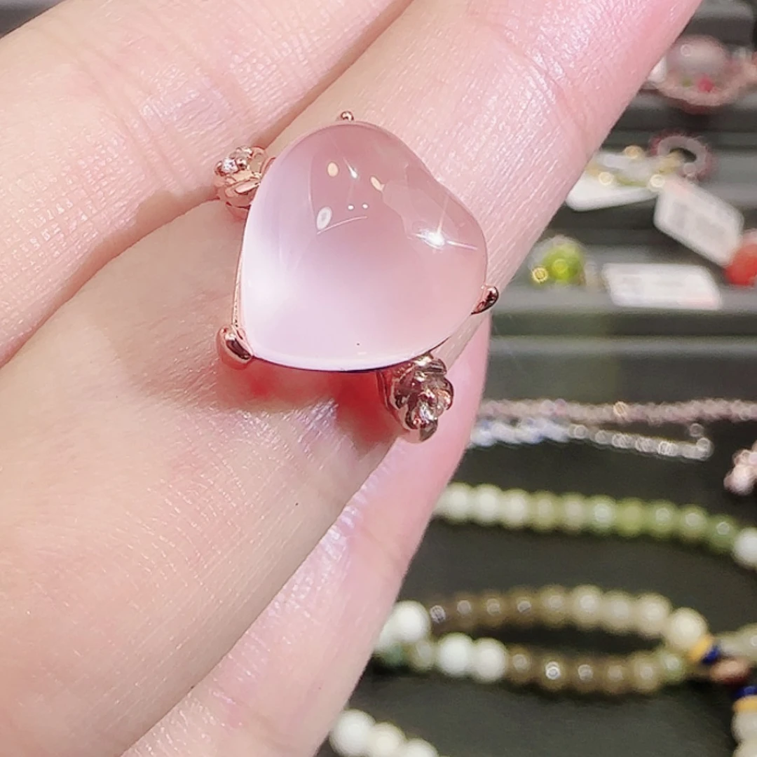 【闪购商品】芙蓉石戒指合金