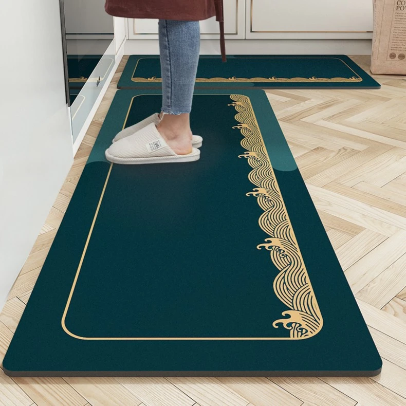 地垫吸水吸油地垫防滑脚垫家用门口厨房垫子专用防油垫地毯新款