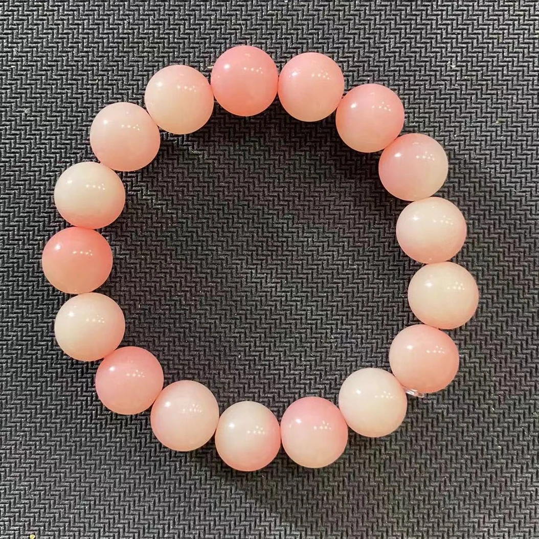 584号 粉菩提1.2圆珠手串