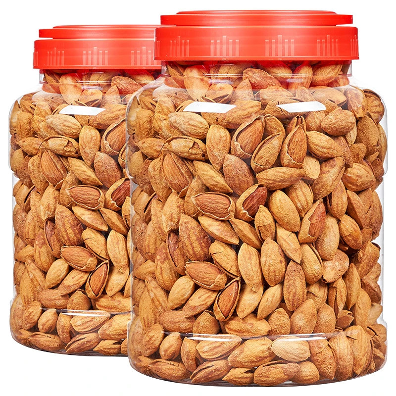 巴旦木大杏仁坚果扁桃仁装薄壳奶香原味手剥250g500g颗粒零食酥脆