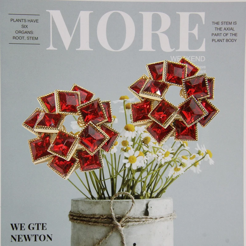 合金珐琅耳饰 老板娘单品链接 一单一拍