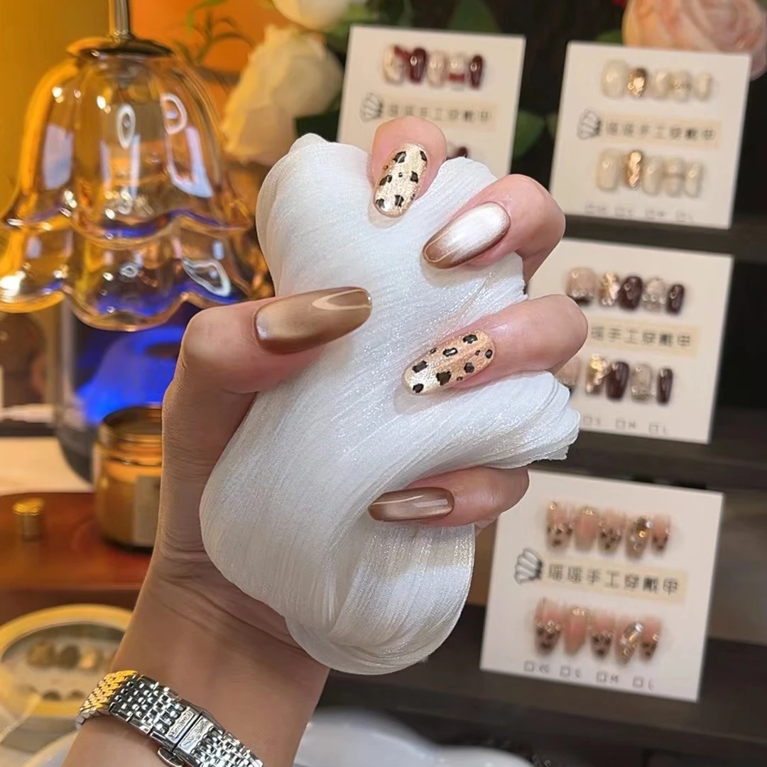 小野猫 纯手工穿戴甲 可反复穿戴