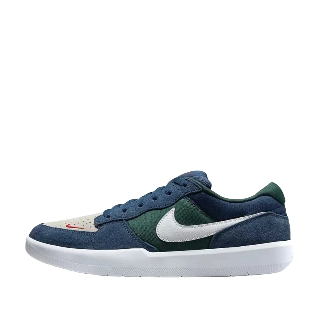 Nike/耐克牛牛正品 防滑耐磨低帮板鞋男女同款蓝绿CZ2959-402