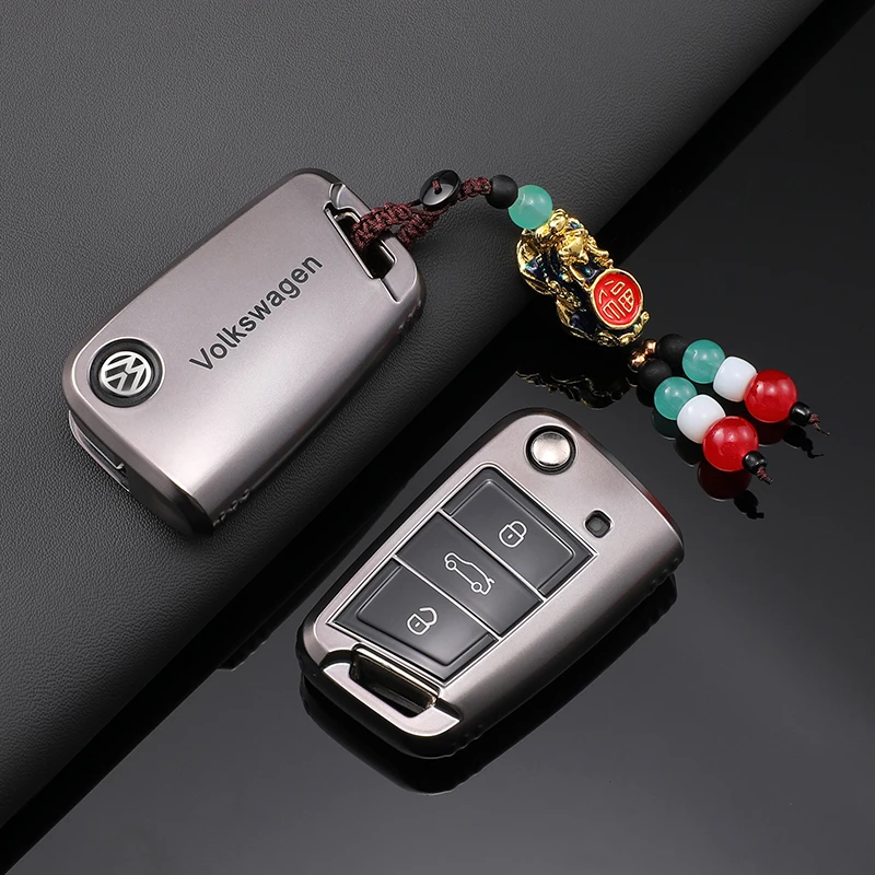 大众速腾钥匙套宝来高级cc帕萨特polo全包迈腾探岳壳途岳朗逸探歌