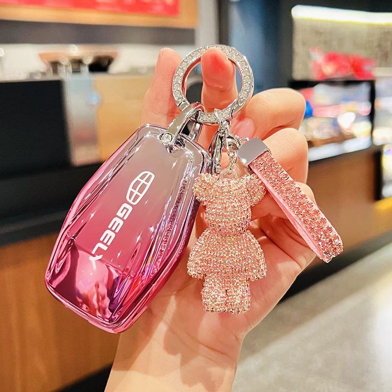 适用吉利帝豪钥匙套gs博越星越L星瑞icon缤越cool远景x6缤瑞扣壳