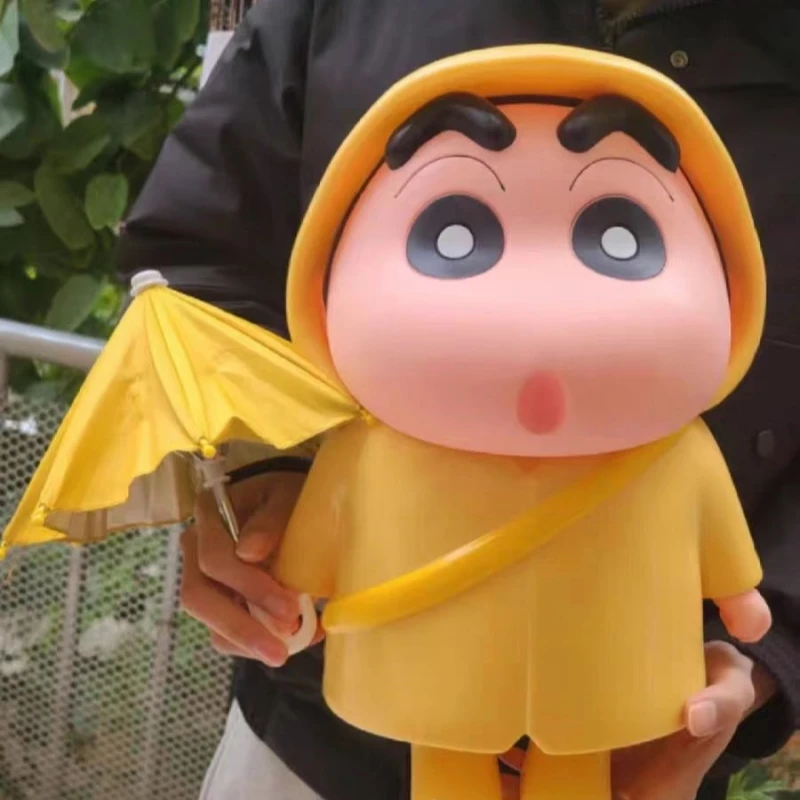 超大号雨衣小新1比1手办潮玩动漫周边室外摆件送男女朋友生日礼物