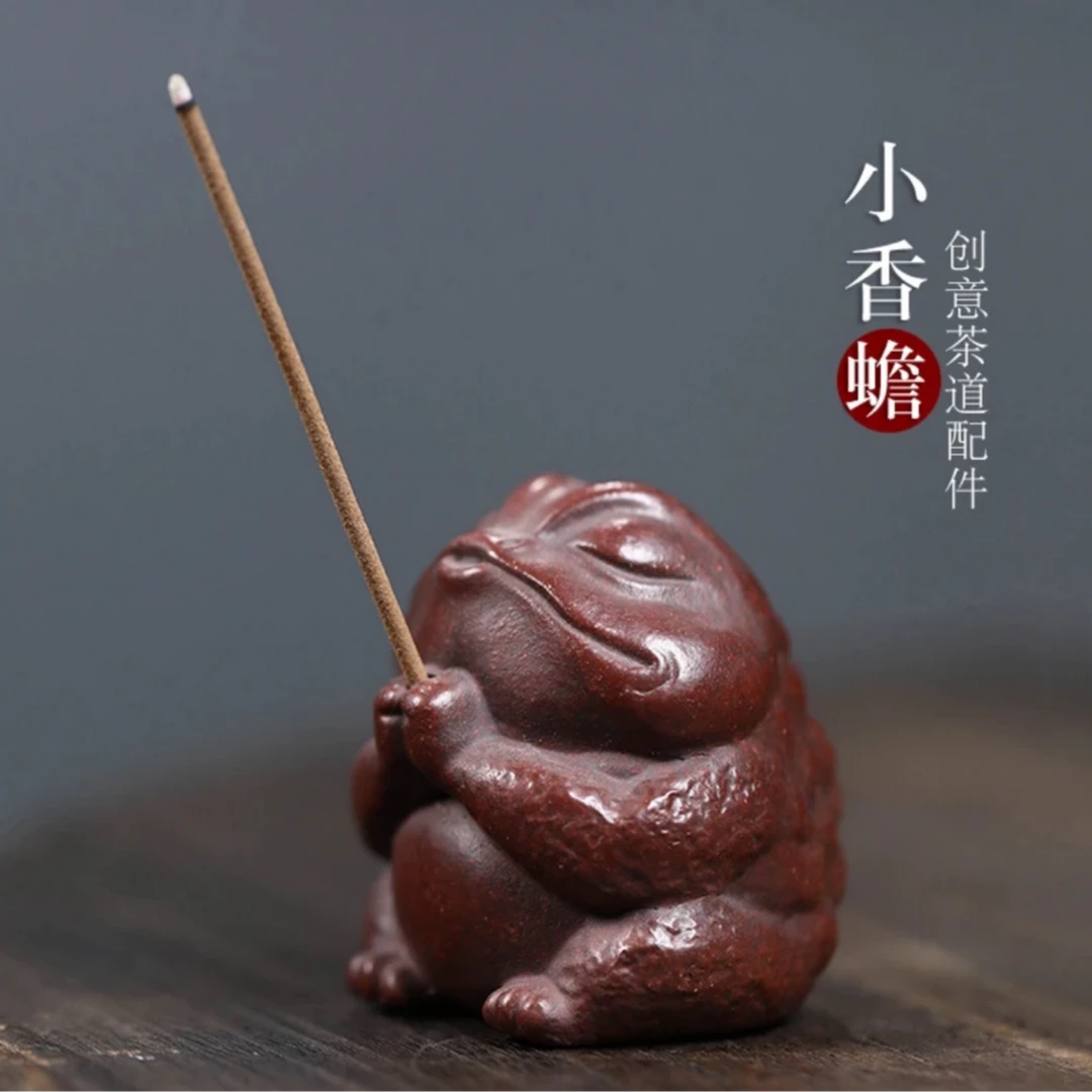 【香插许愿金蟾 手插】金蟾茶宠