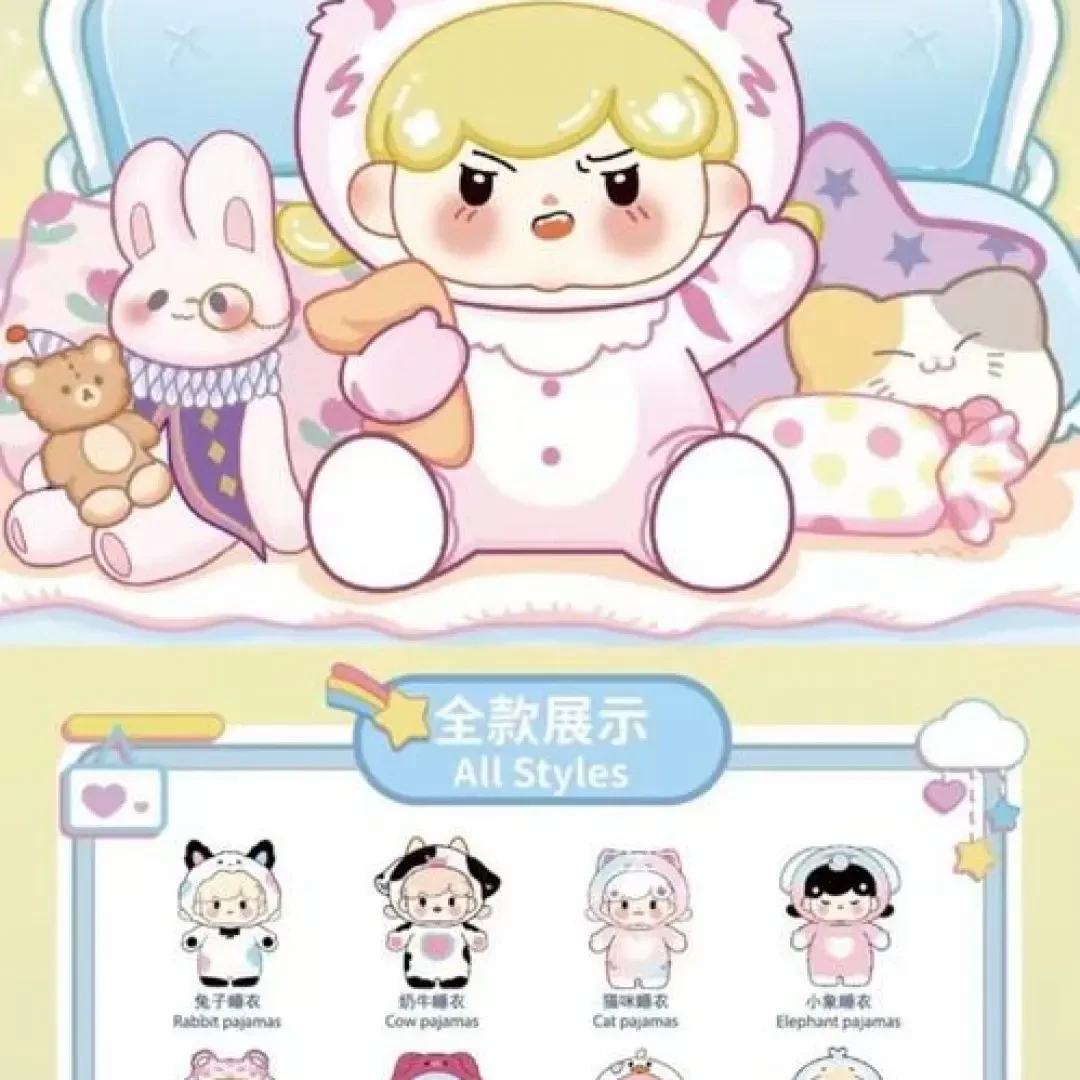 [代拆】萌粒踩后三位 摆件