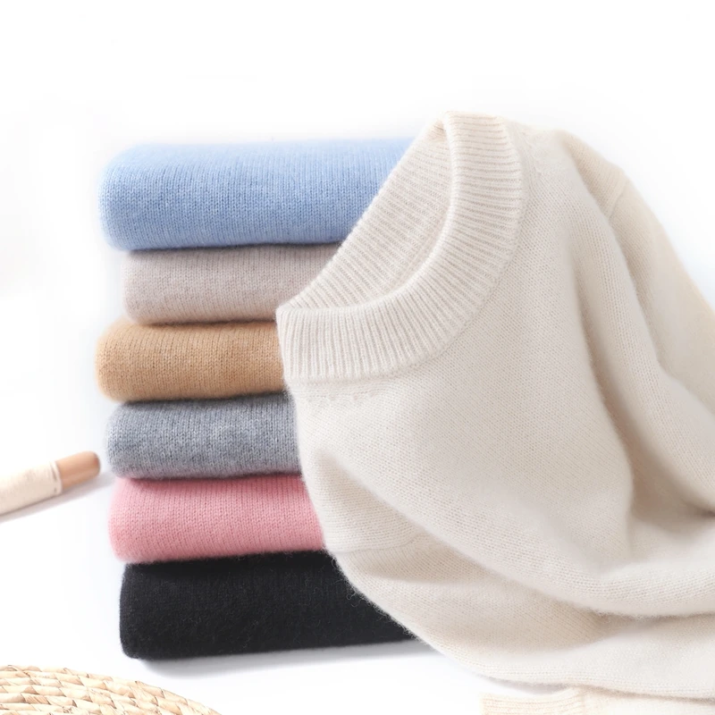 秋冬半高领儿童羊绒衫100%羊毛衫男童加厚套头毛衣女童针织打底衫