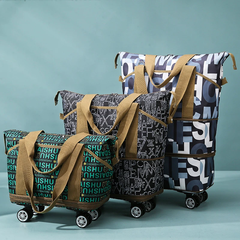 派尼尔克登机旅行包大容量多功能收纳袋万向轮出差待产干湿分离26