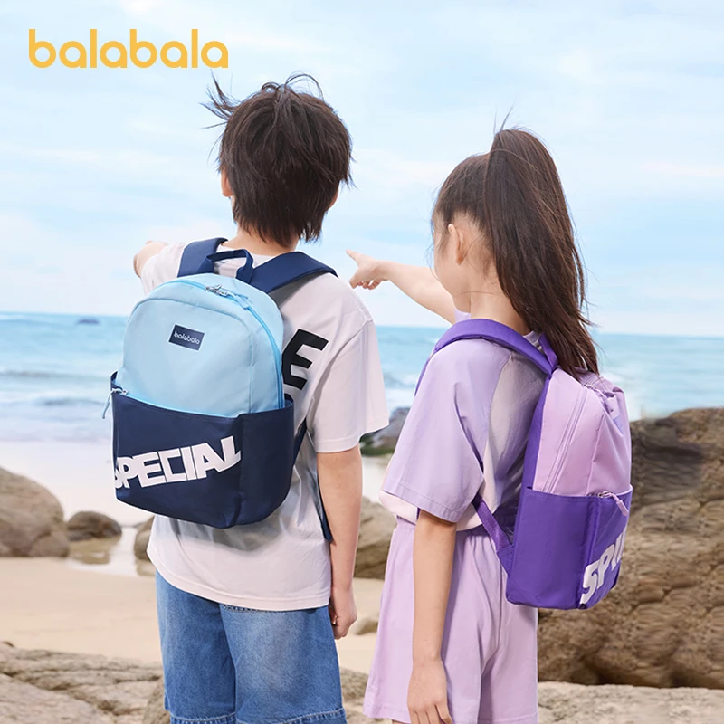 【小嘢包】巴拉巴拉儿童背包男女童双肩包小学生书包休闲轻便幼儿园