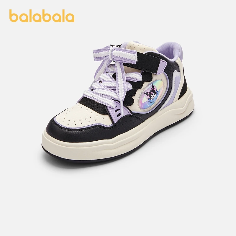 巴拉巴拉童鞋儿童板鞋女童甜美可爱鞋子春秋舒适休闲鞋防滑透气潮