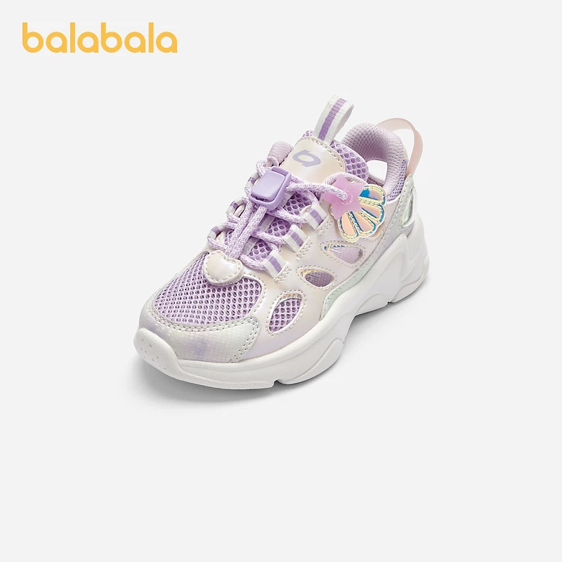 巴拉巴拉童鞋运动鞋透气女童夏季老爹鞋网布鞋中大童网面跑步