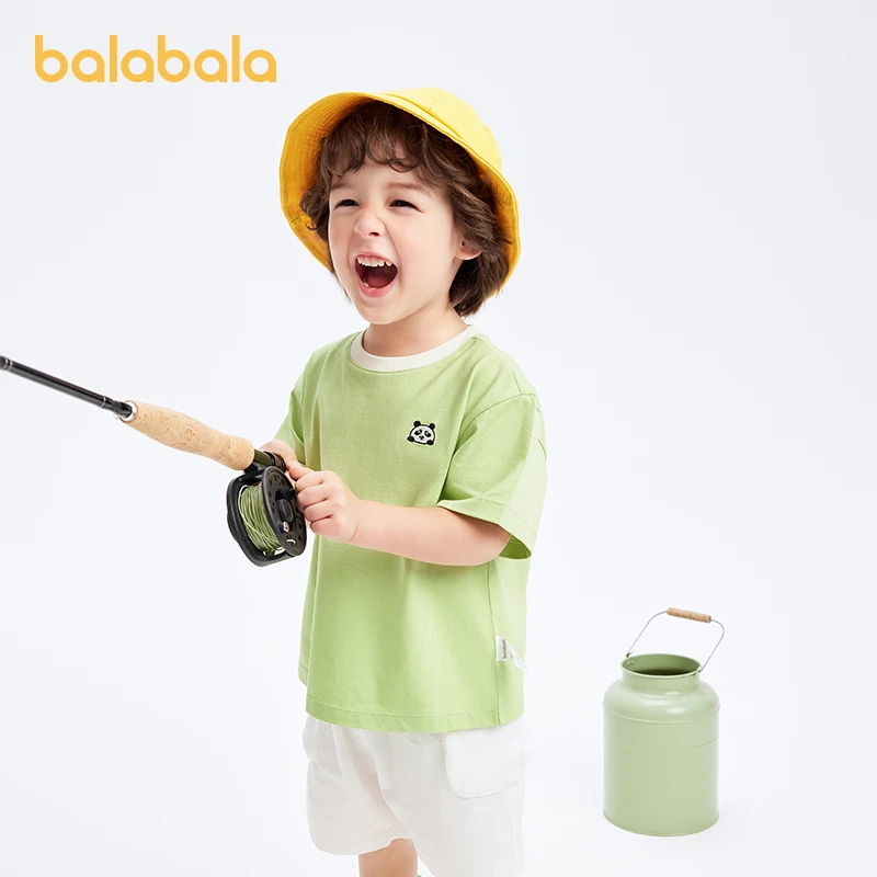 女童短袖T恤儿童上衣衣服宝宝纯棉夏季背心婴儿新款巴拉巴拉薄