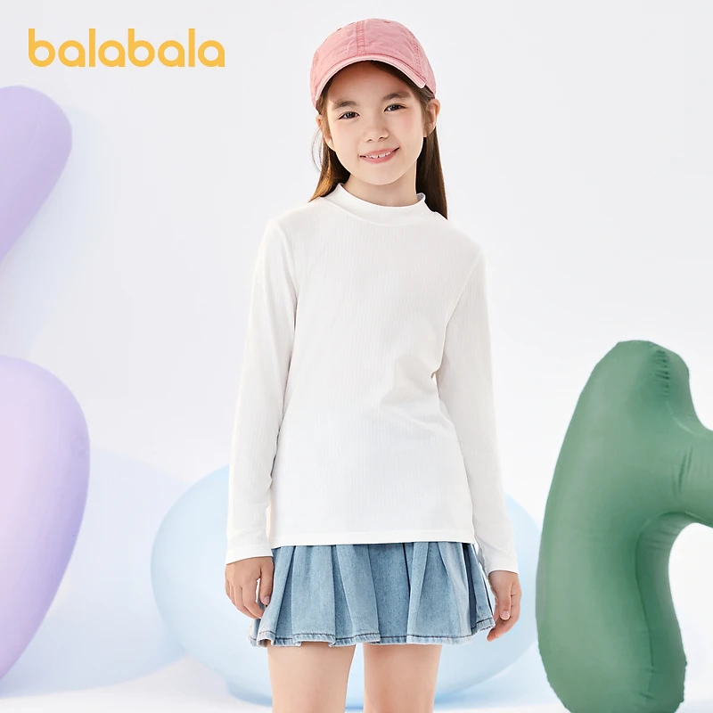 巴拉巴拉童装男童长袖t恤儿童打底衫女童秋上衣亲肤
