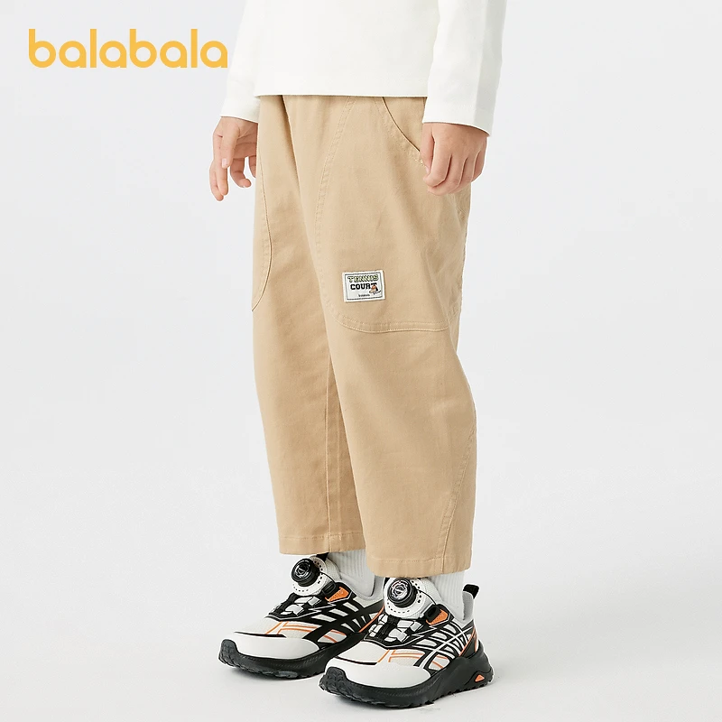 巴拉巴拉童装儿童长裤男童春秋装百搭工装裤子洋气户外休闲裤小童