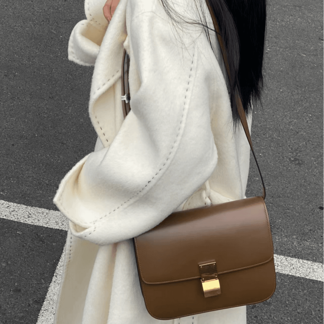 99新 Celine/思琳 小花Jerry P213201746 中号 单肩包