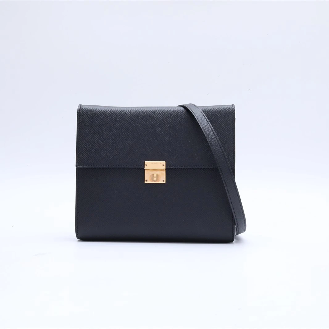 99新 Hermes/爱马仕 小花璐璐4864982 Clic 16 斜挎包 D刻