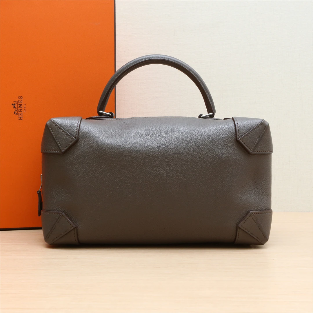 99新  小花瑶瑶 maxi box 小号 大象灰 8F锡器灰