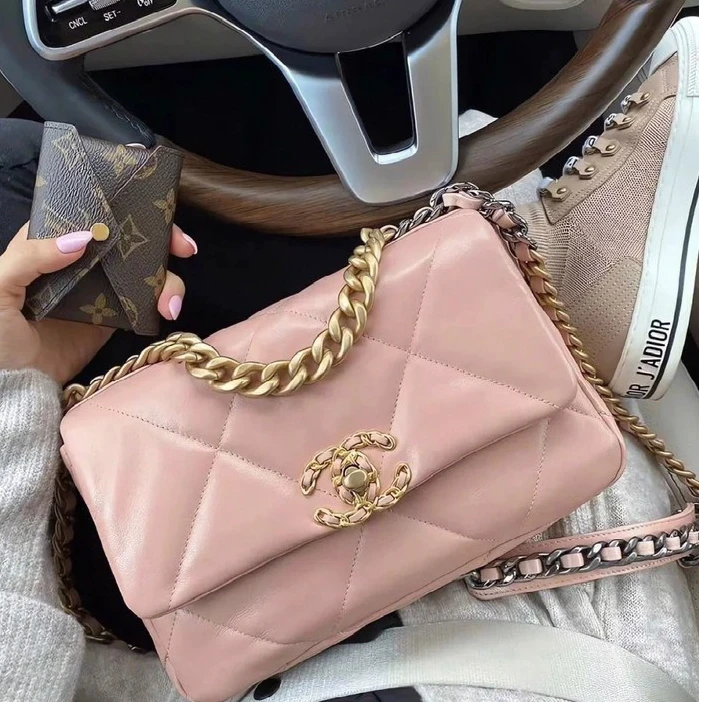 99新 Chanel/香奈儿 小花柳 P24375847119BAG 口盖包 小号 29开