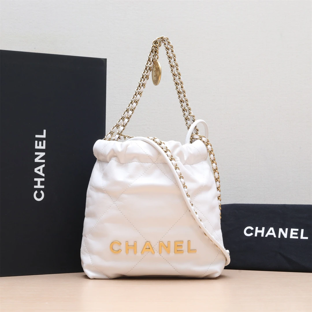 99新 Chanel/香奈儿 小花Jerry P234244048 22Bag Mini 芯片开 包