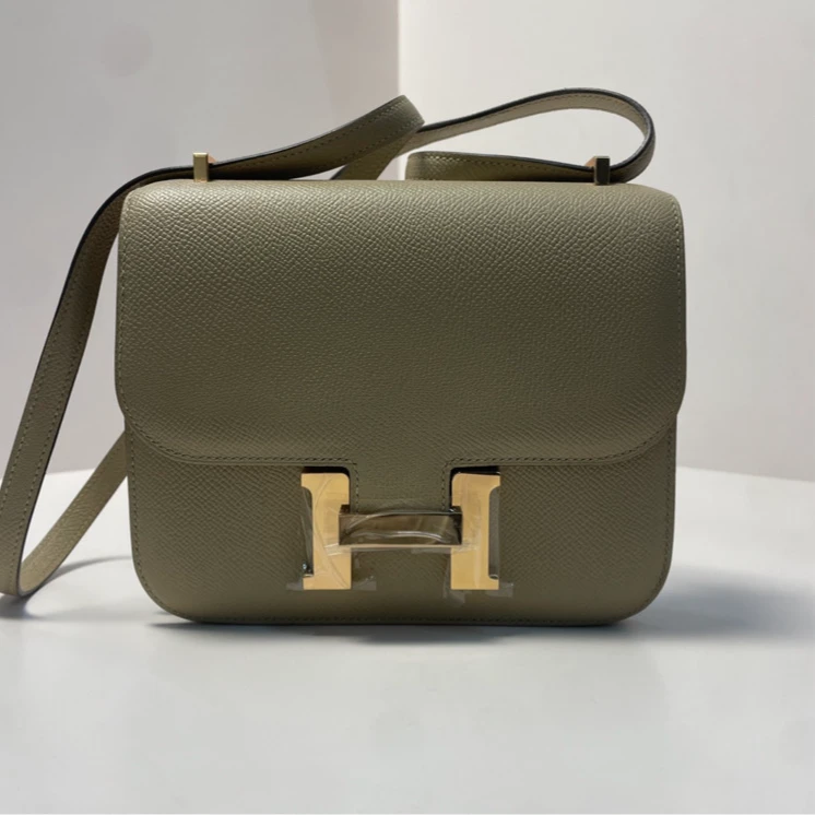 99新 Hermes/爱马仕 小花璐璐P234037226 康康 C刻 玫瑰金扣