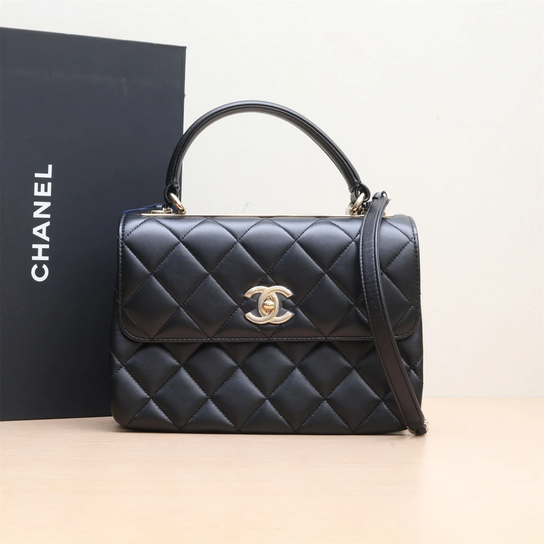 95新 Chanel/香奈儿 小花璐璐P244274547Trendy CC 小号 芯片
