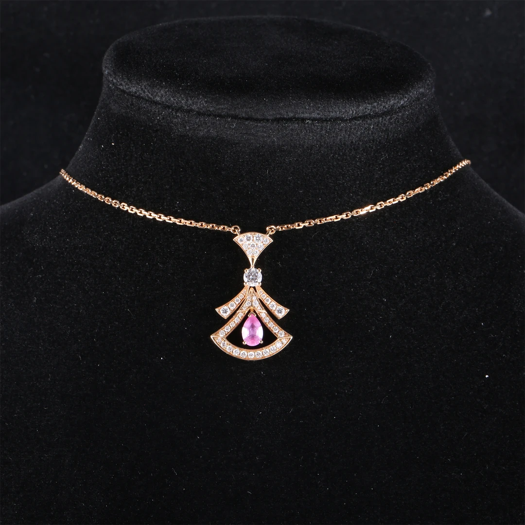 99新 BVLGARI/宝格丽 小花Jerry P224930992 divas dream 玫瑰金