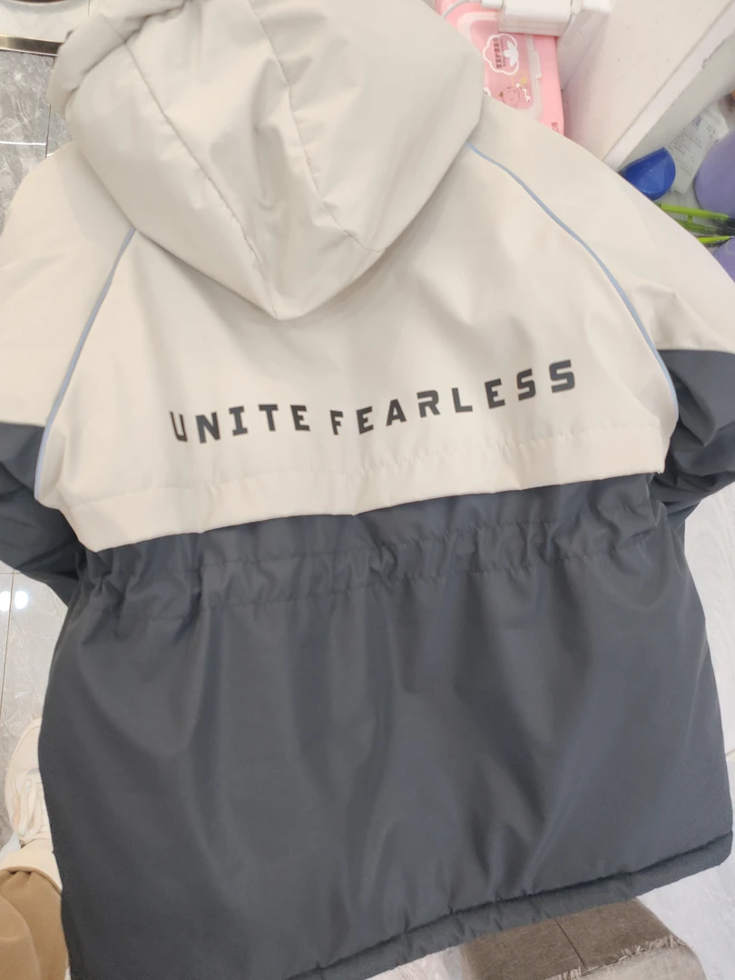 儿童防风时尚款冲锋衣棉衣