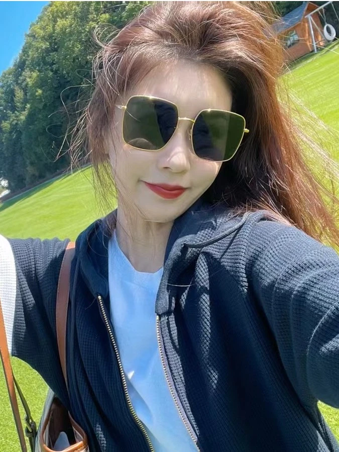 【蒋Jiang同款墨镜】新潮时尚网红防晒防紫外线气质女士百搭墨镜