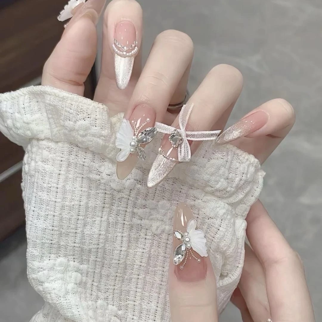 【下单备注编码】多米纯手工穿戴甲 （默认微瑕完美主义绕）No退No换