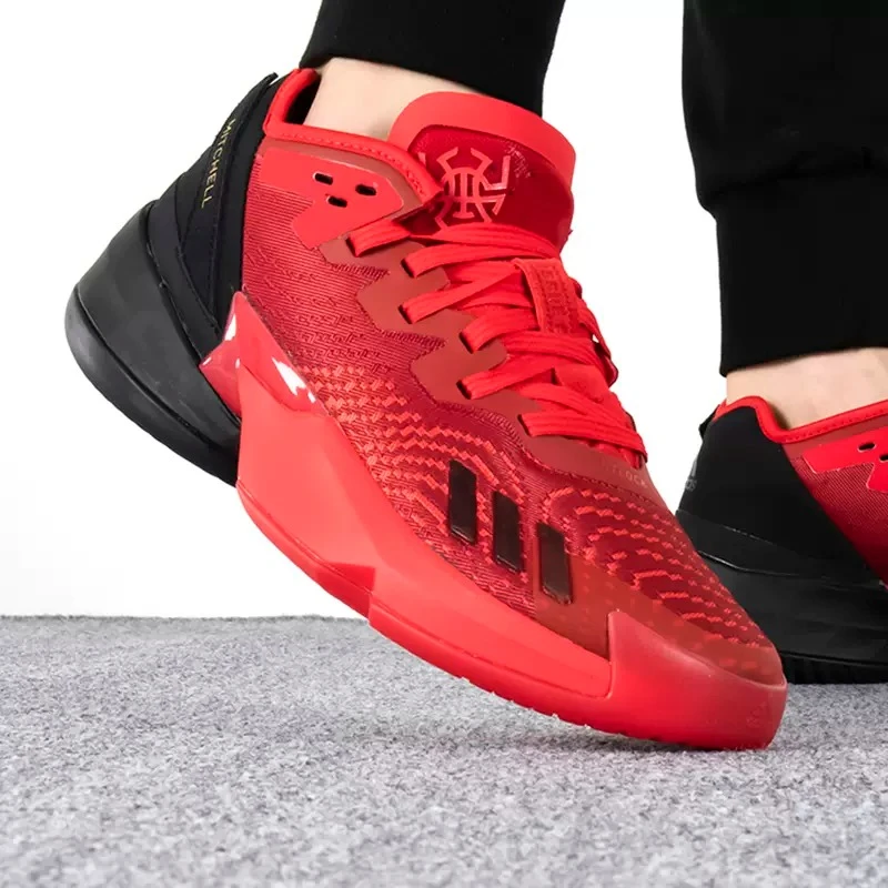 正品Adidas/阿迪达斯百搭简约男子秋款运动休闲耐磨篮球鞋 GX6886