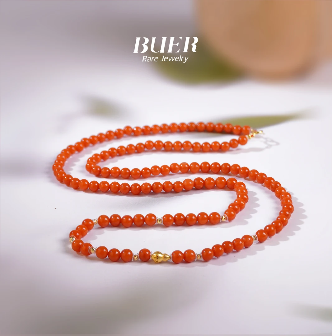 【不二】南红18k金DIY万能链4mm+