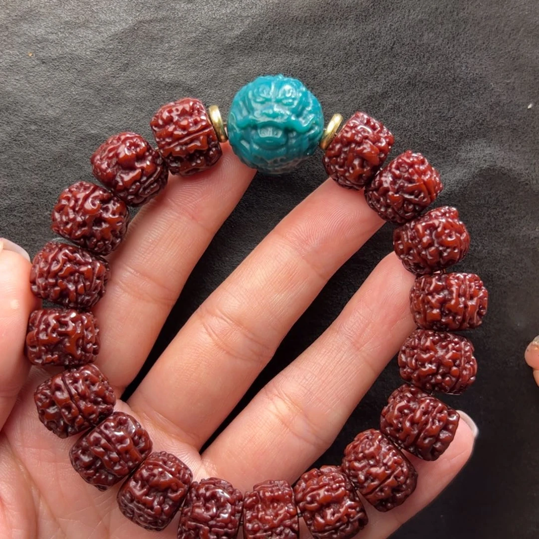 金刚菩提吊坠黑金