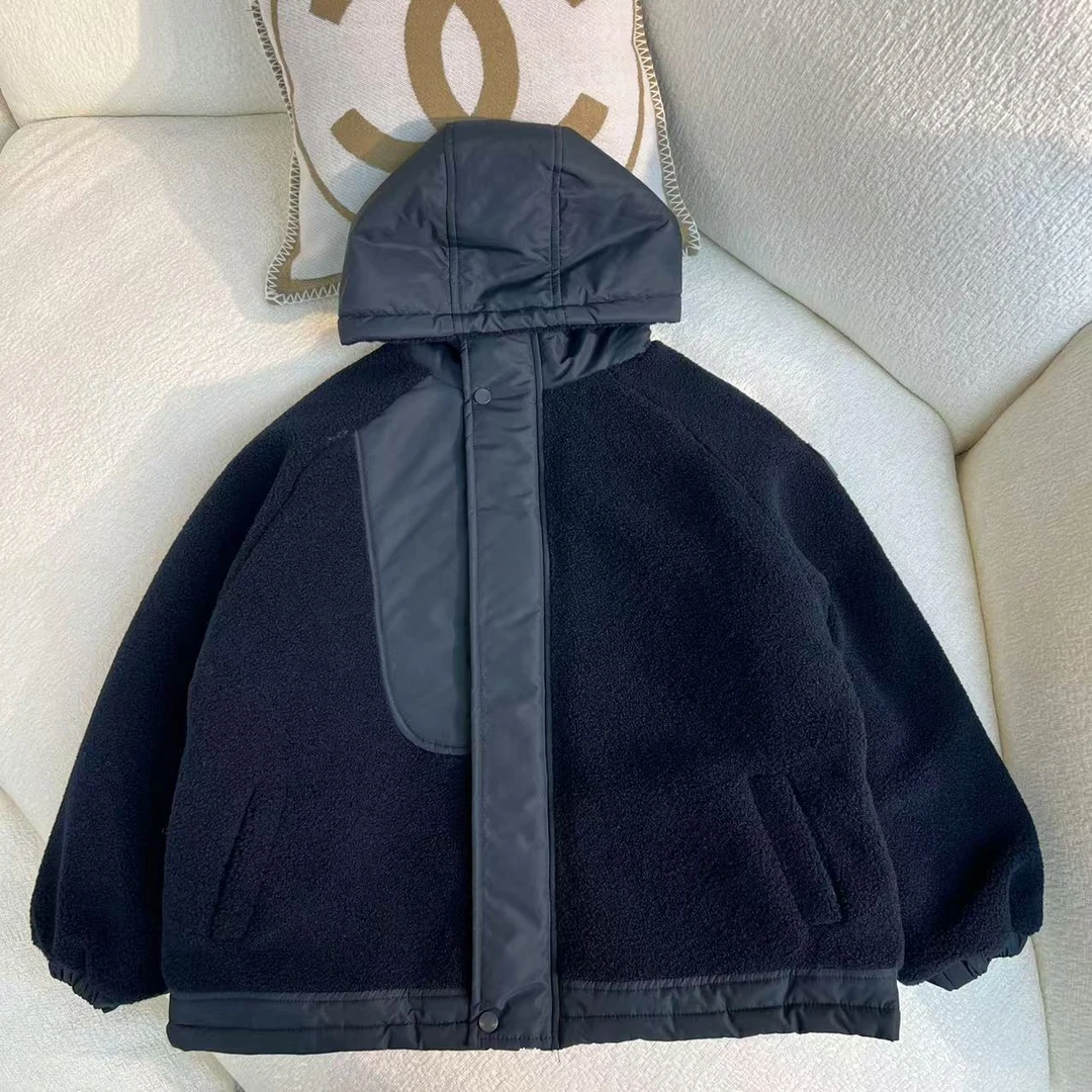 【丫丫童品】大童加厚绣毛毛衣保暖韩版F210