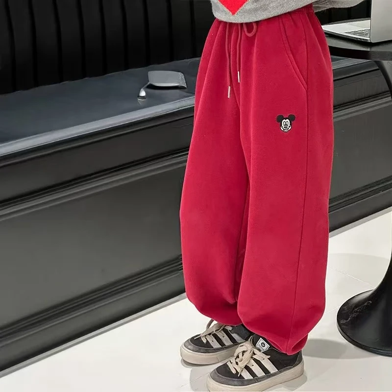 【丫丫童品】女童加厚加绒保暖休闲裤子F708