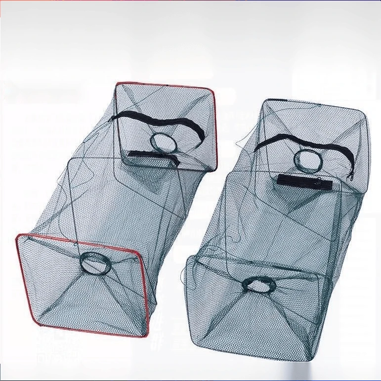 渔网捕鱼花篮黑鱼笼自动网甲鱼鲫鱼用扑鱼网黄鳝笼河虾网鱼笼