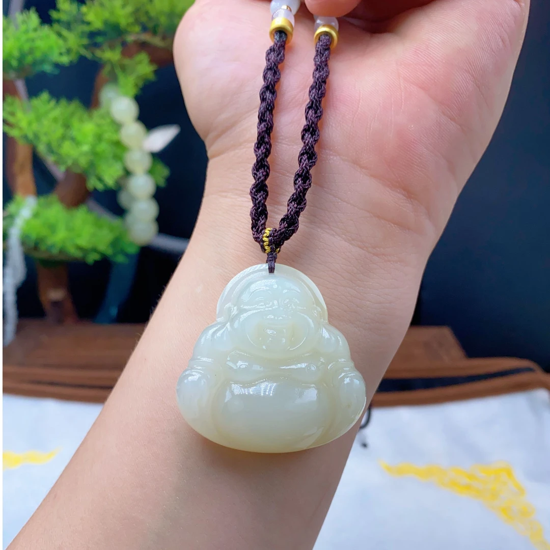 【小张总福利】晴水大肚佛40搭配纯手工编制高级麻花绳子-035