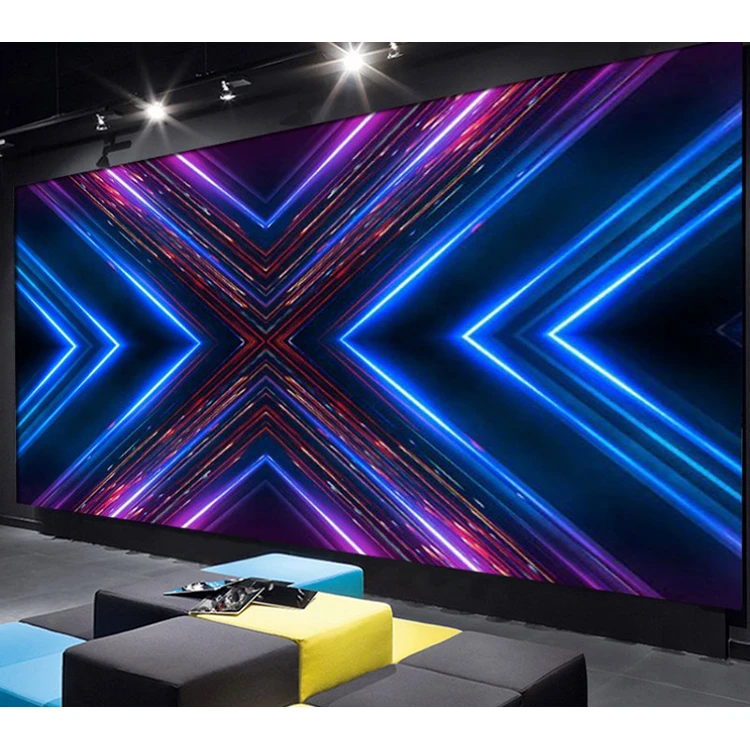 创意科幻发光装饰壁纸网咖酒吧家庭KTV包厢背景墙纸科技感壁布