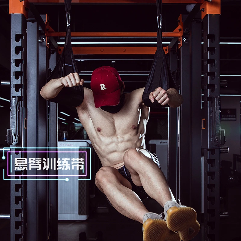 悬臂腹肌训练带健身核心辅助器悬挂健腹训练带男士多功能健身器材