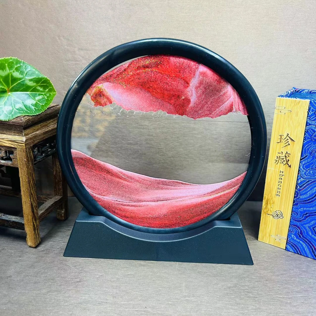 辰砂（处理）【臻尚玉品】锋哥宠粉福利款流沙画小摆件*随机发一