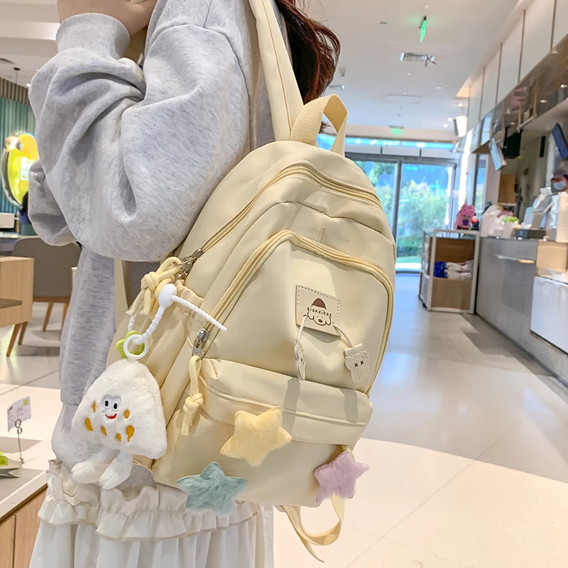 少女心ins日系小清新双肩包女可爱萌设计款学生出游百搭迷你背包