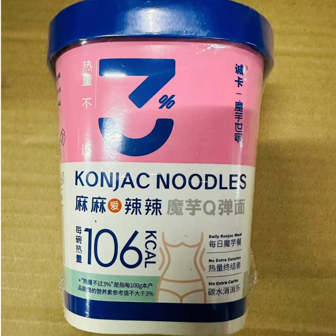 魔芋世家麻辣魔芋Q弹面X 3桶