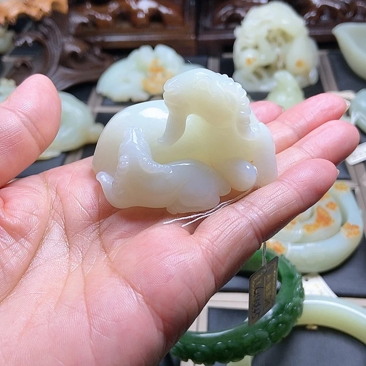 和田玉挂件未镶嵌《*》